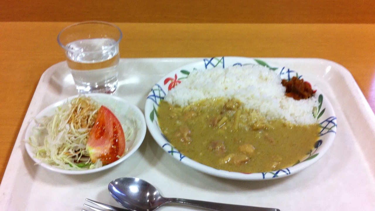 社食 タイ風グリーンカレー 450円なり 札幌市中央区で ほぼ５００円ランチ